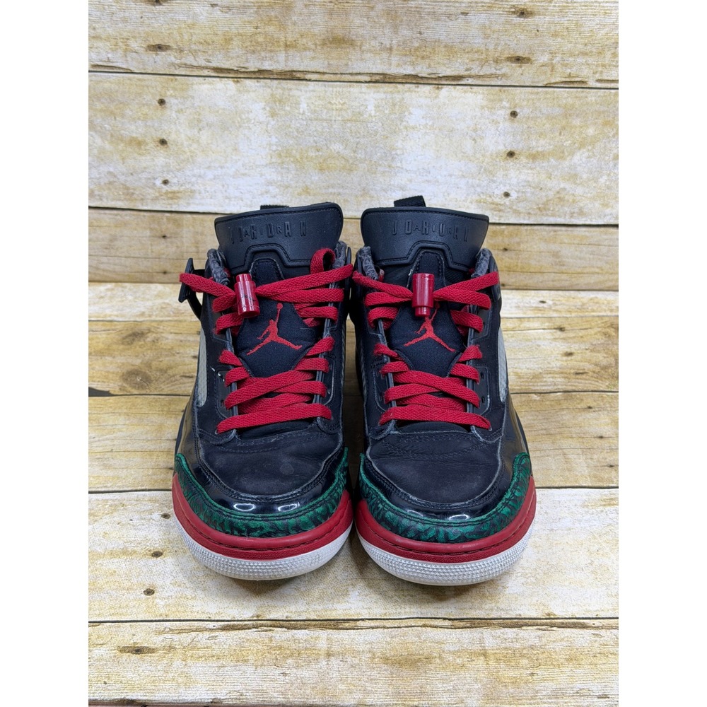 Jordan Spizike Black Pine Green Varsity Red Mens Size 8 FQ1759-060 Spike Lee - Picture 2 of 10